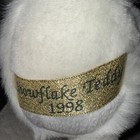 Dan Dee Christmas Snowflake Teddy 21  Plush 1998 Bear Holiday Stuffed Animal Toy