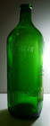     Kv-10 Rare Shape Skull   Crossbones Poison Glass Bottle Apothecary Chemist Pot