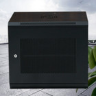 9u It Wall Mount Network Server Data Cabinet Rack Locking Lock   Key