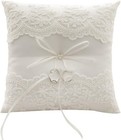 Lace Pearl Wedding Ring Pillow Cushion Bearer 8 26 Inch For Beach Wedding
