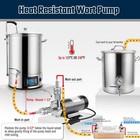 Wort Pump For Brewing  Food Grade Homebrew Magnetic Beer Pump  Gray 