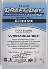 2016-17 Sp Game Used  35 Dylan Strome  ddm-ds Auto 2d8