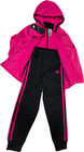 Nwt Adidas Logo Youth Girls Active 2pc Set Jacket Pant Set Size 6x