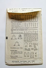 Vintage Advance Sewing Printed Pattern W transfer 8305 Boys Western Shirt Sz 6