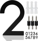 6 Inch House Number  Floating House Number  Modern House Numbers Address Number