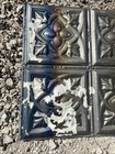 Antique Metal Tin Ceiling Tile 24    X 24  Salvaged Vintage 