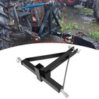3 Point Hitch 2   Trailer Receiver Hitch Tow Drawbar Category 1 Tractor Adapter