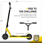 Swagtron Kr1 All-terrain Dirt Kick Scooter Trail-ready Off-road Free Us Ship