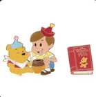 Winnie The Pooh And Christopher Robin Pin Set Hundred Acre Wood Series Ships Now