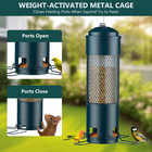 Bird Feeders For Outdoors Squirrel Proof With Weight-activated Perches  Hanging