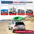 Lockable Roof Rack Cross Bars - Compatible With Volkswagen Vw Tiguan 2018-2024  