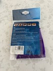 Speedo Swim Cap Purple white Competitive Sport Pool Workout Hair Shower Bathing
