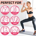 Exercise Yoga Mats 0 375 In Thick W carry Strap - Gym Pilates Meditation Fitness