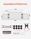 Dog Car Barrier 35 4 -60 6  Adjustable Pet Divider Gate For Trucks And Suvs