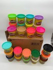 Play-doh Lot Of 24 Assorted Colors Of Modeling Compound Tubs Hasbro Play Doh