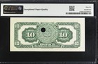 M319s Mexico Banco De La Republica 10 Pesos Specimen 1918 P12s Pmg Gem Unc 66