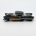 Auto World  57 Chevy Bel Air Body  Black   Orange Flames  Fits Aurora Tjet  Dash