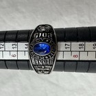 Keystone Valadium Kennedy High School Class Ring Silver Tone Size 7 2015 Hannah