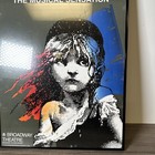 Vintage 1986 Les Miserables Broadway Musical Window Card Theatre Framed 22   x12   