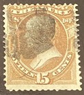 Us Official Treasury Stamp Scott  o79 Used-hinge Remnant-15 Cent