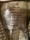 Us Army Fishtail Hooded Night Camouflage Desert Storm Parka Us Size Medium Grid