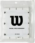 Wilson - Wr8906501001 - Pro Overgrip Padel - Pack Of 12 - White