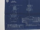 Santa Fe Trailer Truck Wheel Steel Tired Motive Power Blueprint 1929 20 5 