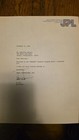 Souvenir Program From  amadeus  W  Signature From James Janek