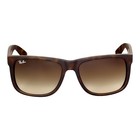 Ray-ban Justin Classic Brown Gradient Unisex Sunglasses 0rb4165-710-1355 New