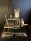 Vintage 1920s   1930s Toy Sewing Machine     Tinplate Hand Crank     Art Deco Design