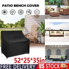 Outdoor Patio Bench Cover Waterproof 2 Seater  Loveseat  Sofa  Glider  Furniture