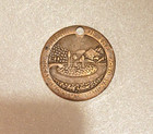 Vintage Great Smoky Mountains cherokee Indian Reservation Medal Token Fob