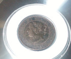 1859 8 1c Canada Large Cent 