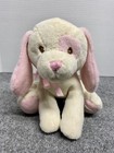 Animal Alley My First Puppy Dog Pink Cream Baby Stuffed Animal Plush Toy 9 
