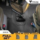 Rubber Floor Mats For Freightliner Columbia  Century Class  Coronado  2002-2010 