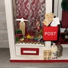 Vintage Handmade Wooden Christmas Dollhouse Country Store Front 12   x15   