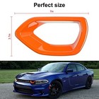  Front Grille Radiator Grille Grillwork Surround Assembly Inserts Mesh Orange