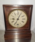 Rare Unusual Antique Kirk s Patent Marine Time Piece Clock New Haven Conn C 1850