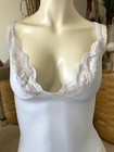 Vintage 1970s Union Label Lace Nylon Teddy Bodysuit Snap Crotch Lingerie