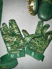 Used Team Issued Notre Dame Football Under Armour Green Game Items Gloves Etc