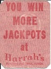 Harrah s Reno   Lake Tahoe - 25 Points Ticket  You Win More  Rev--v