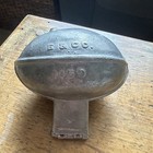 Lot Of 2 Antique Pewter Ice Cream Molds The Shape Of A Golf Ball   Football