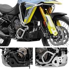 Us Silver Front Skid Plate Engine Bash Cover Guard For Suzuki V-strom 800de