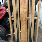 Vintage Paris Zenith Fastback 46    Wood Snow Sled With Steel Rails Rare   