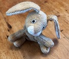 Vintage 1990 s Russ Berrie Bunzie Tan Bunny Rabbit Plush Stuffed Animal