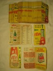Vintage Nos 1950s Era Vess Soda Beverages Memo Book Notebook Grocery List - One