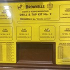 Brownells Sight   Scope Mounting Drill   Tap Kit No 2 - 1990