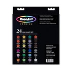 Premium Oil Paint Set 24 Colors Highly Pigmented Professional Artist Kit