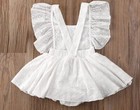 Girl First Birthday Cookie Street Outfit Romper Dress Clothes Smash Cake