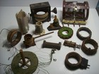 14 Vintage antique Radio Coils  Receiver  Transmitter  Some Damaged  Sold As Is